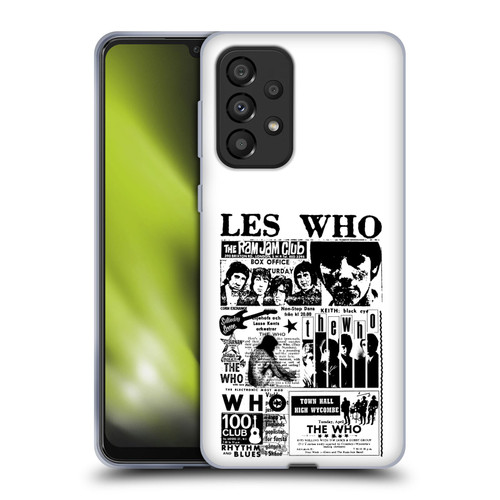 The Who Band Art Les Who Soft Gel Case for Samsung Galaxy A33 5G (2022)