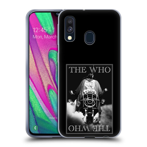 The Who Band Art Quadrophenia Album Soft Gel Case for Samsung Galaxy A40 (2019)