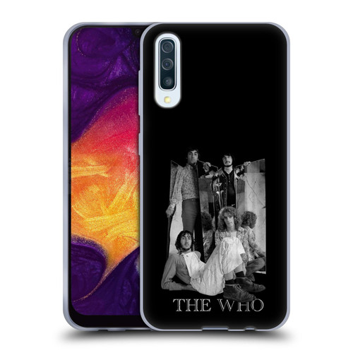 The Who Band Art Mirror Mono Distress Soft Gel Case for Samsung Galaxy A50/A30s (2019)