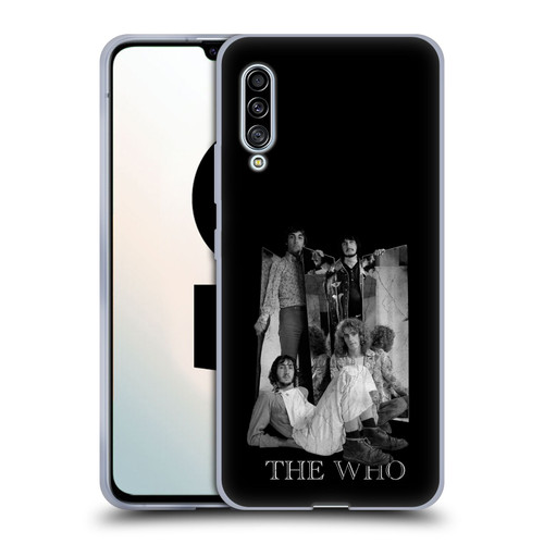 The Who Band Art Mirror Mono Distress Soft Gel Case for Samsung Galaxy A90 5G (2019)