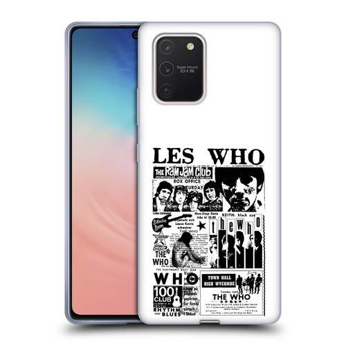 The Who Band Art Les Who Soft Gel Case for Samsung Galaxy S10 Lite