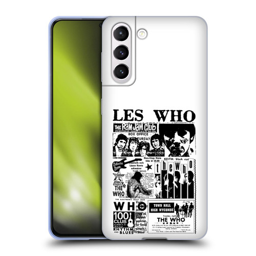 The Who Band Art Les Who Soft Gel Case for Samsung Galaxy S21 5G
