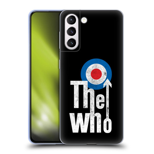 The Who Band Art Classic Target Logo Soft Gel Case for Samsung Galaxy S21+ 5G