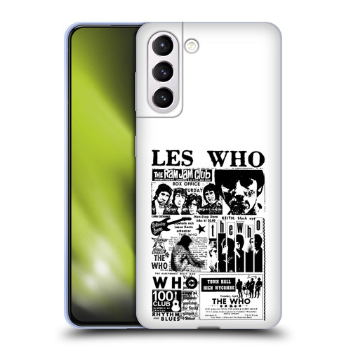 The Who Band Art Les Who Soft Gel Case for Samsung Galaxy S21+ 5G