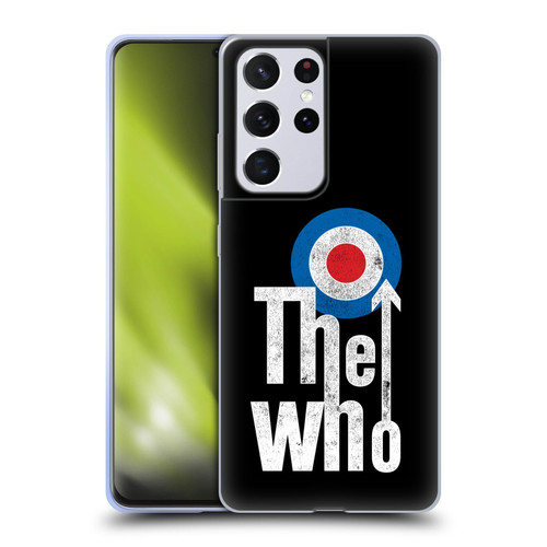 The Who Band Art Classic Target Logo Soft Gel Case for Samsung Galaxy S21 Ultra 5G