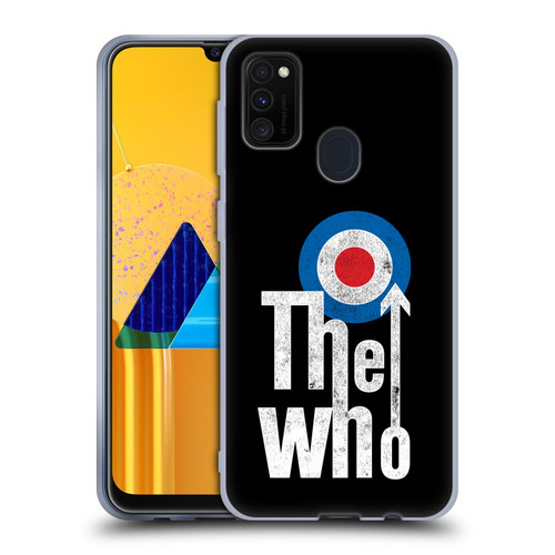 The Who Band Art Classic Target Logo Soft Gel Case for Samsung Galaxy M30s (2019)/M21 (2020)