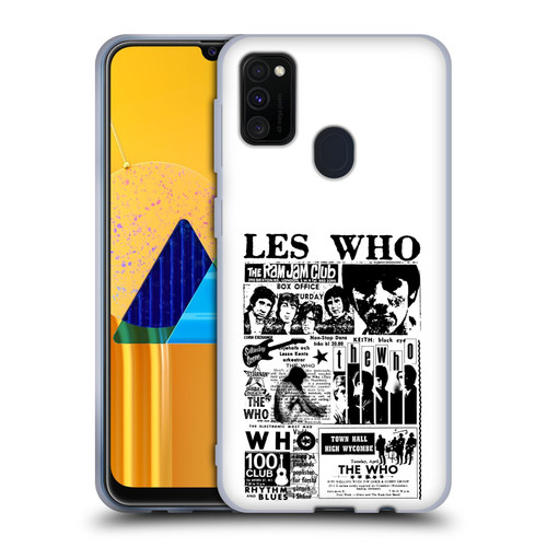 The Who Band Art Les Who Soft Gel Case for Samsung Galaxy M30s (2019)/M21 (2020)