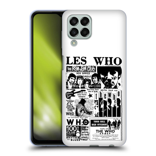 The Who Band Art Les Who Soft Gel Case for Samsung Galaxy M33 (2022)