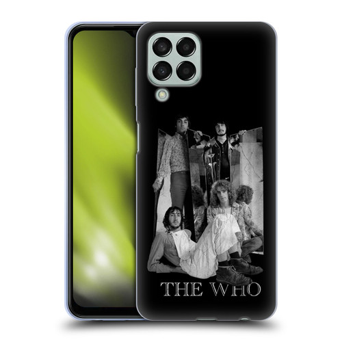 The Who Band Art Mirror Mono Distress Soft Gel Case for Samsung Galaxy M33 (2022)