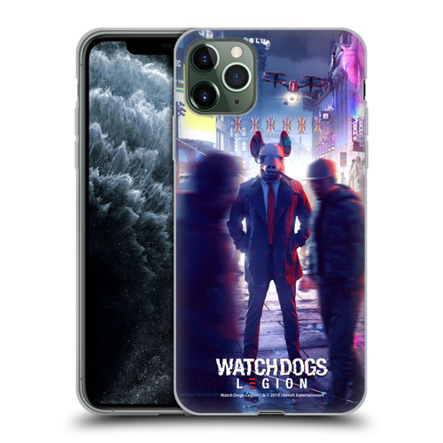 Watch Dogs Legion Artworks Winston City Soft Gel Case for Apple iPhone 11 Pro Max