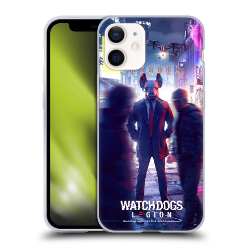 Watch Dogs Legion Artworks Winston City Soft Gel Case for Apple iPhone 12 Mini
