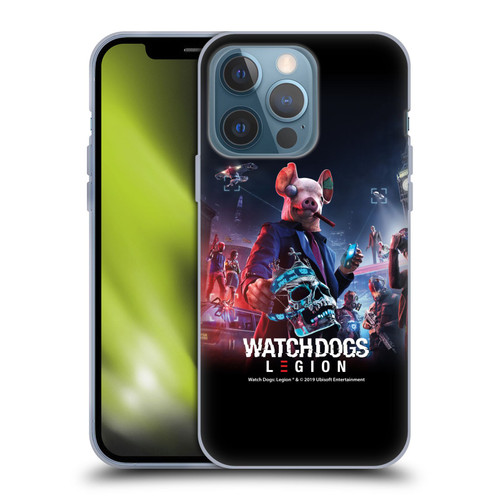 Watch Dogs Legion Artworks Winston Skull Soft Gel Case for Apple iPhone 13 Pro