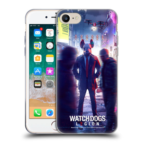 Watch Dogs Legion Artworks Winston City Soft Gel Case for Apple iPhone 7 / 8 / SE 2020 & 2022