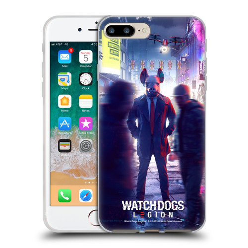 Watch Dogs Legion Artworks Winston City Soft Gel Case for Apple iPhone 7 Plus / iPhone 8 Plus