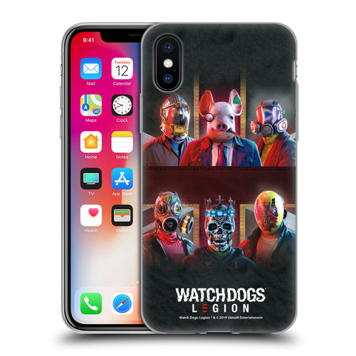Watch Dogs Legion Artworks Flag Soft Gel Case for Apple iPhone X / iPhone XS