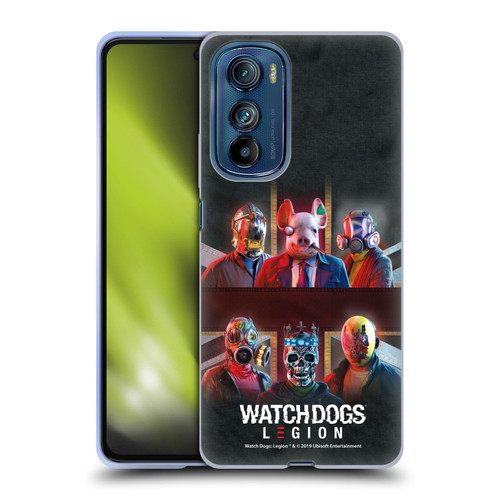 Watch Dogs Legion Artworks Flag Soft Gel Case for Motorola Edge 30