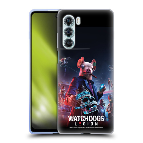 Watch Dogs Legion Artworks Winston Skull Soft Gel Case for Motorola Edge S30 / Moto G200 5G