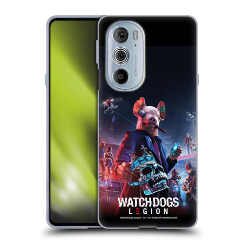 Watch Dogs Legion Artworks Winston Skull Soft Gel Case for Motorola Edge X30