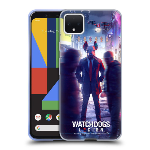 Watch Dogs Legion Artworks Winston City Soft Gel Case for Google Pixel 4 XL