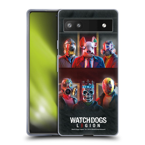 Watch Dogs Legion Artworks Flag Soft Gel Case for Google Pixel 6a