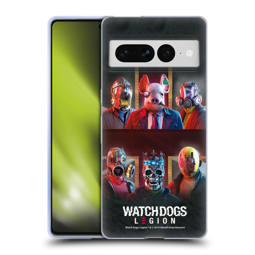 Watch Dogs Legion Artworks Flag Soft Gel Case for Google Pixel 7 Pro