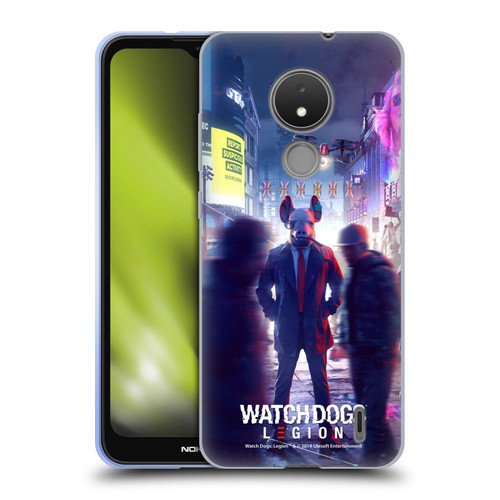 Watch Dogs Legion Artworks Winston City Soft Gel Case for Nokia C21