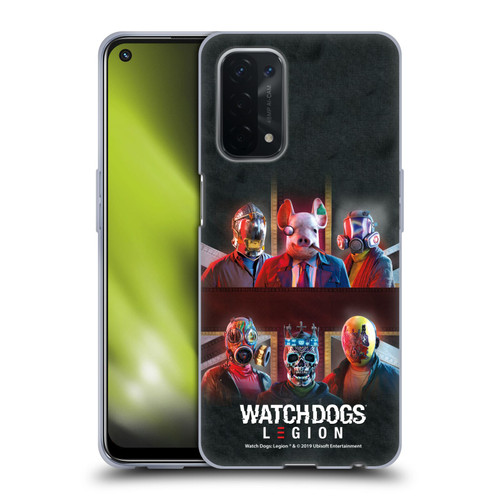 Watch Dogs Legion Artworks Flag Soft Gel Case for OPPO A54 5G