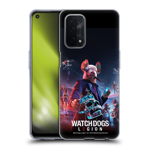 Watch Dogs Legion Artworks Winston Skull Soft Gel Case for OPPO A54 5G