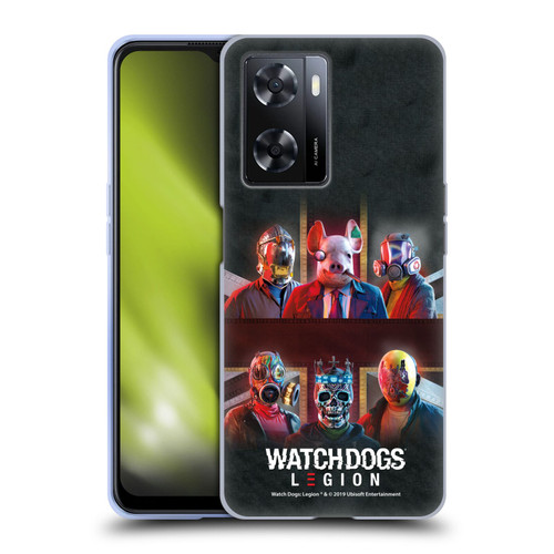 Watch Dogs Legion Artworks Flag Soft Gel Case for OPPO A57s