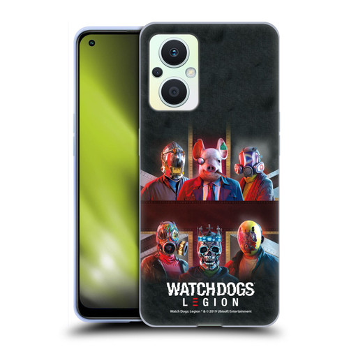 Watch Dogs Legion Artworks Flag Soft Gel Case for OPPO Reno8 Lite