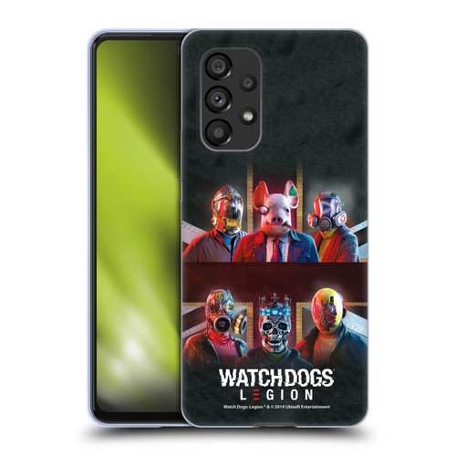 Watch Dogs Legion Artworks Flag Soft Gel Case for Samsung Galaxy A53 5G (2022)