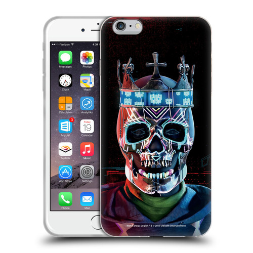 Watch Dogs Legion Key Art Ded Sec Soft Gel Case for Apple iPhone 6 Plus / iPhone 6s Plus