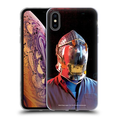 Watch Dogs Legion Key Art Lancaster Soft Gel Case for Apple iPhone XS Max