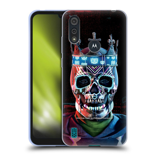 Watch Dogs Legion Key Art Ded Sec Soft Gel Case for Motorola Moto E6s (2020)
