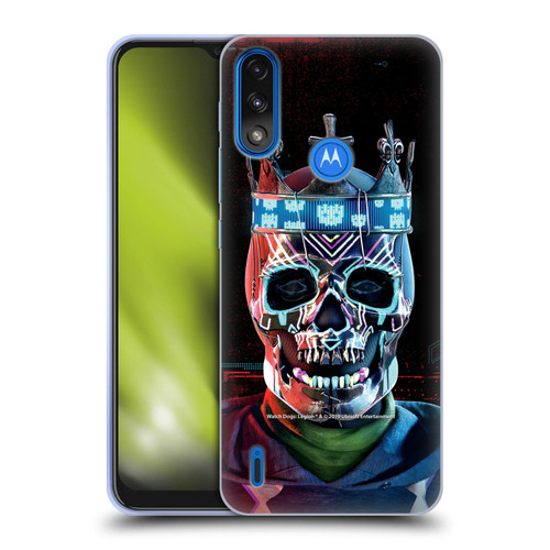 Watch Dogs Legion Key Art Ded Sec Soft Gel Case for Motorola Moto E7 Power / Moto E7i Power