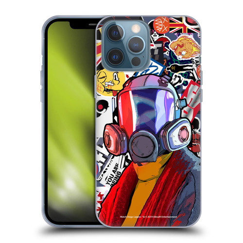 Watch Dogs Legion Street Art Granny Stickerbomb Soft Gel Case for Apple iPhone 13 Pro Max