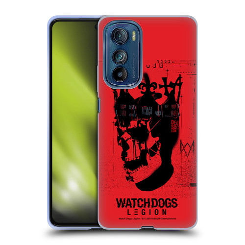 Watch Dogs Legion Street Art Ded Sec Skull Soft Gel Case for Motorola Edge 30