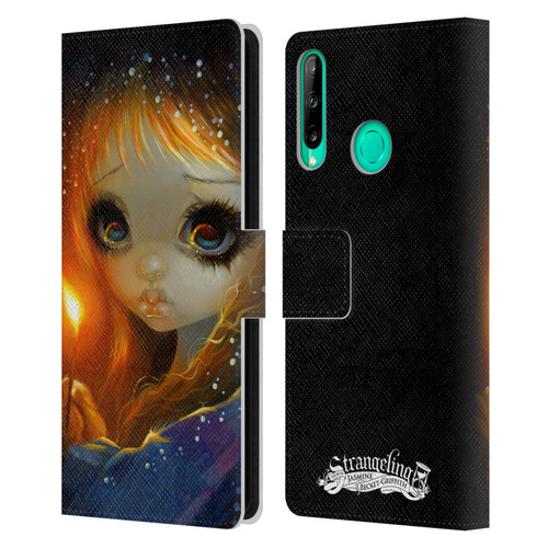 Strangeling Art The Little Match Girl Leather Book Wallet Case Cover For Huawei P40 lite E