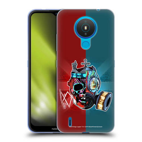 Watch Dogs Legion Street Art Flag Soft Gel Case for Nokia 1.4