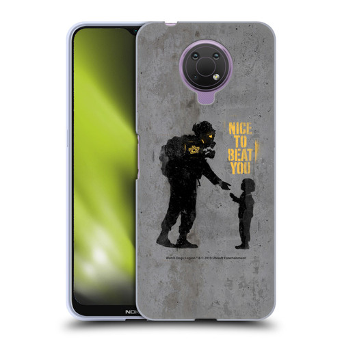 Watch Dogs Legion Street Art Nice To Beat You Soft Gel Case for Nokia G10