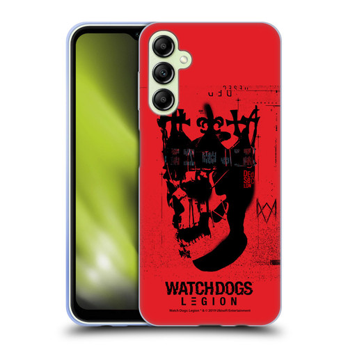 Watch Dogs Legion Street Art Ded Sec Skull Soft Gel Case for Samsung Galaxy A14 5G