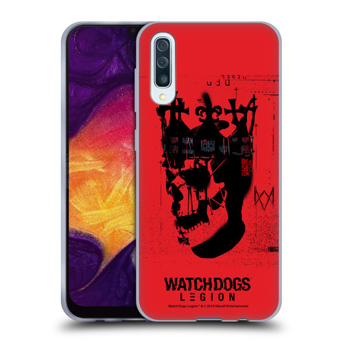 Watch Dogs Legion Street Art Ded Sec Skull Soft Gel Case for Samsung Galaxy A50/A30s (2019)