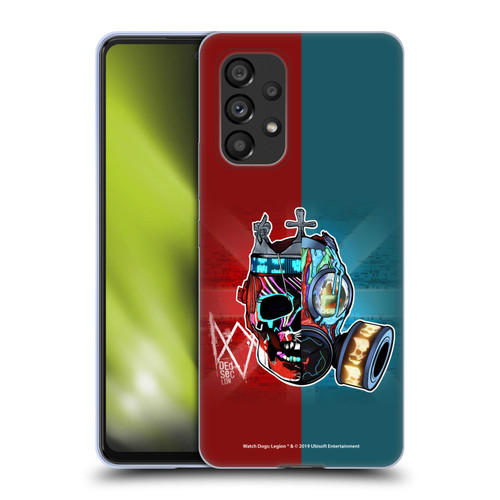 Watch Dogs Legion Street Art Flag Soft Gel Case for Samsung Galaxy A53 5G (2022)