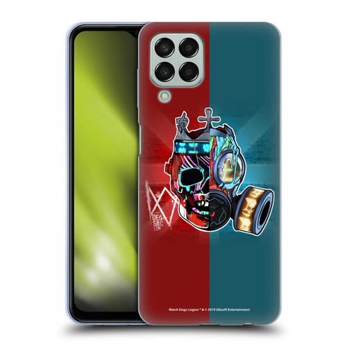 Watch Dogs Legion Street Art Flag Soft Gel Case for Samsung Galaxy M33 (2022)