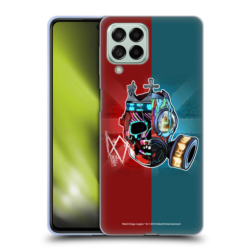 Watch Dogs Legion Street Art Flag Soft Gel Case for Samsung Galaxy M53 (2022)
