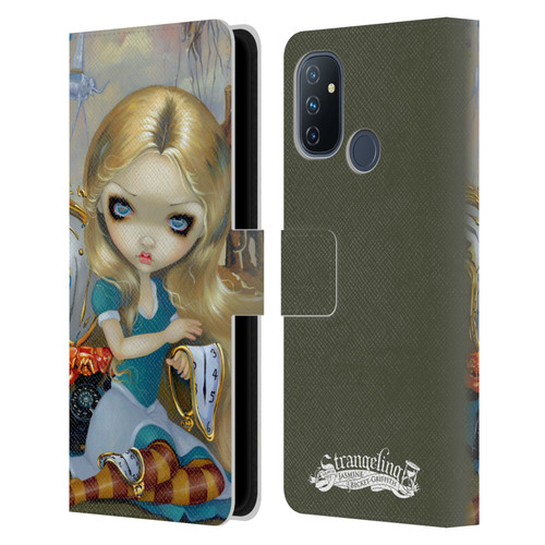 Strangeling Art Surrealist Dream Leather Book Wallet Case Cover For OnePlus Nord N100