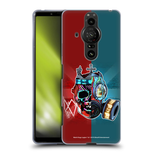 Watch Dogs Legion Street Art Flag Soft Gel Case for Sony Xperia Pro-I