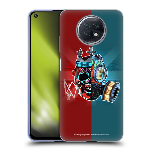 Watch Dogs Legion Street Art Flag Soft Gel Case for Xiaomi Redmi Note 9T 5G