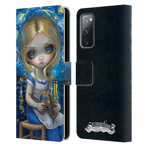 Strangeling Art Impressionist Night Leather Book Wallet Case Cover For Samsung Galaxy S20 FE / 5G
