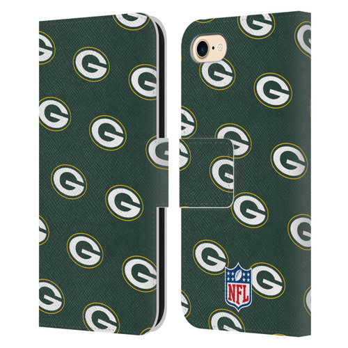 NFL Green Bay Packers Artwork Patterns Leather Book Wallet Case Cover For Apple iPhone 7 / 8 / SE 2020 & 2022 NFL Green Bay Packers Artwork Patterns Leather Book Wallet Case Cover For Apple iPhone 7 / 8 / SE 2020 & 2022